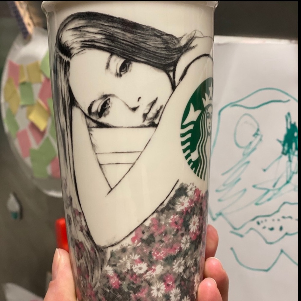 Charlotte Robson Starbucks ceramic cup